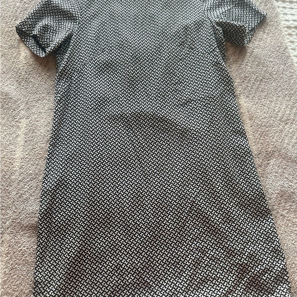 H&M Black White Butterfly Design - Open Back